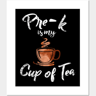 Preschool Pre-K is my Cup of Tea Posters and Art